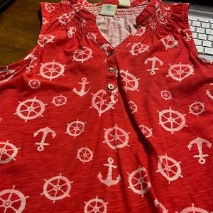 Anchor tank top
